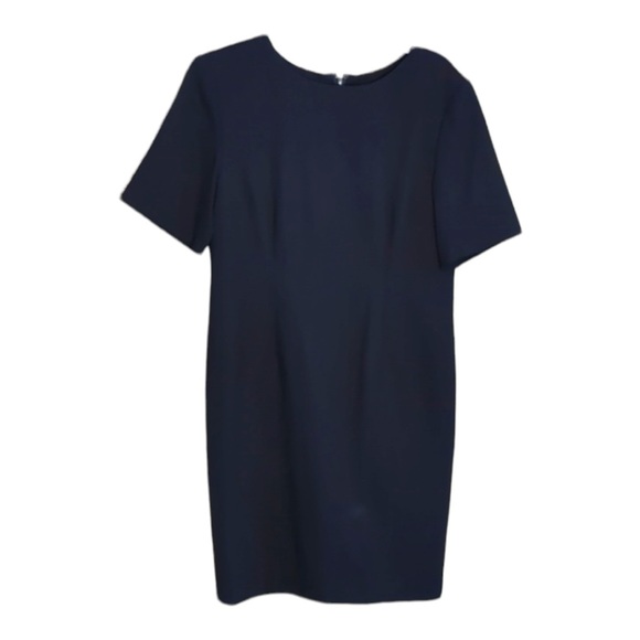 🇬🇧 Jaeger Black 💯 Wool Dress Size 12 🇬🇧 - Picture 3 of 7